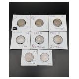 (8) Buffalo Nickels