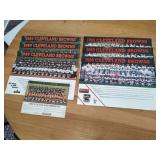 1983, 1989, 1995 Cleveland Browns Team Photos