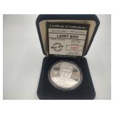 Larry Bird 1 Troy Ounce Silver Round