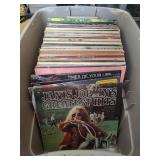 Tote of Vinyl Record Albums #1
