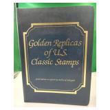 Golden Replicas of U.S. Classic Stamps