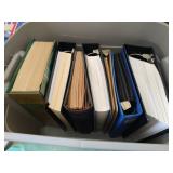 7 Albums of Stamps - See Description