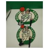 Tufted Boston Celtics Rug Medallions