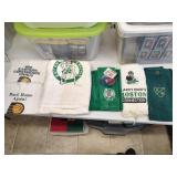 Collection of Celtics & Pacers Towels