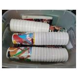 Box Full of McDonald's NBA Collectibles