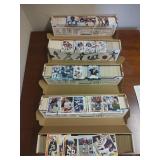 (5) Boxes of Football Cards