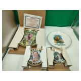 4 Larry Bird Commemorative Plates