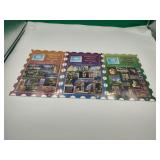 Unesco World Heritage I, II, III Stamps