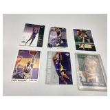 (6) Kobe Bryant Basketball Cards