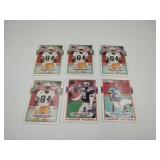 1989 Topps Sharpe, Irvin, Thomas Rookie Cards