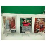 (3) Autographed Sports Cards