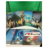 Asia, Air Supply, Journey Vinyl Record Albums