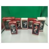 7 Hallmark Ornaments of Baseball/Football Players