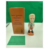 SAMS Ceramic Larry Bird Bobblehead White Jersey