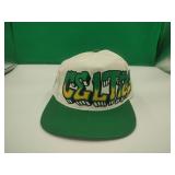 Vintage Airbrushed Look Celtics Hat