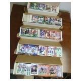 (5) Boxes of Football Cards
