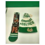 Larry Bird/Celtics Socks and Toboggan