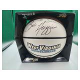 West Virginia Ball Signed by Bob Huggins