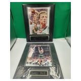 Larry Bird Autographed Print by Petronella & More