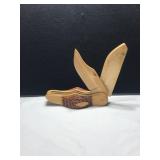 Hand Carved Large Wooden Knife