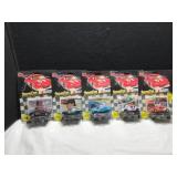 5 New NASCAR Die-Cast Cars