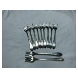 11 Sterling Silver Pickle Forks