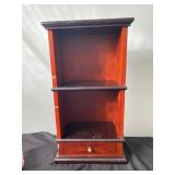 Small Wooden Shelf with Drawer