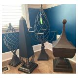 Four Decorative Sculptures