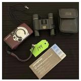 Olympus Camera and Binocular Set