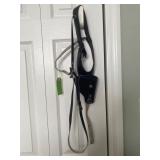 Black Leather Shoulder Holster