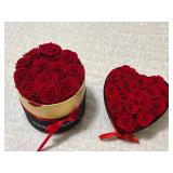 Preserved Red Roses in Boxes