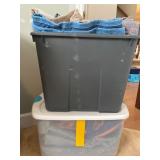 Two Bins of Moving Blankets