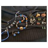 Earrings and Necklaces