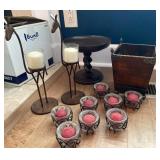 Candle Holders and Decor Set