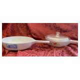 2 CorningWare ï¿½ Amana Radaranges Ceramic Skillets