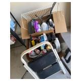 Wheelbarrow with Tools and Supplies