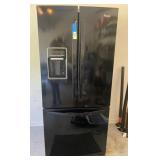 Black Whirlpool Refrigerator