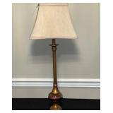 Gold Table Lamp With Shade