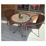 Round Glass Table With Chairs