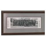 Framed Military Group Photo
