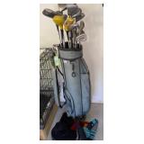 Golf Clubs With Bag and Accessories