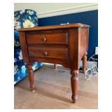 Two-Drawer Hammary Side Table