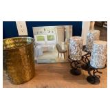 Decor Set With Candles & Art