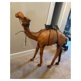 Wooden Camel with Saddle
