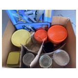 Vintage Tupperware & Household Kitchen Items