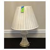 Glass Table Lamp with Shade