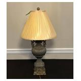 Decorative Lamp with Pleated Shade