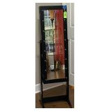 Black Standing Jewelry Armoire