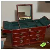 Wooden Jewelry Organizer Box