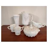 Westmoreland & Indiana Glass Milk Glass